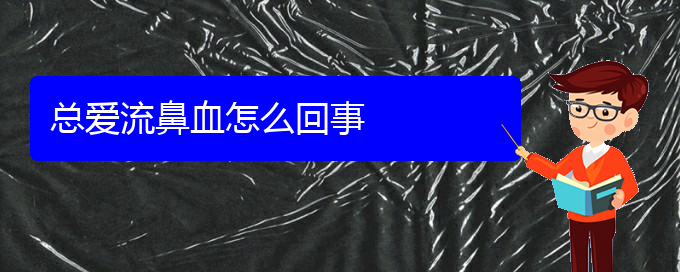 (貴陽看鼻出血去哪個醫(yī)院)總愛流鼻血怎么回事(圖1)