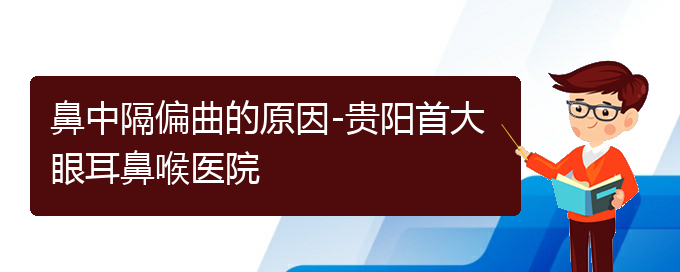 (貴陽的什么醫(yī)院治療鼻中隔偏曲好)鼻中隔偏曲的原因-貴陽首大眼耳鼻喉醫(yī)院(圖1)