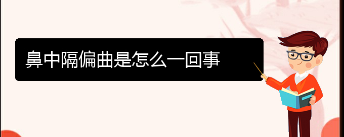 (貴陽(yáng)治療鼻中隔偏曲哪家醫(yī)院比較好)鼻中隔偏曲是怎么一回事(圖1)