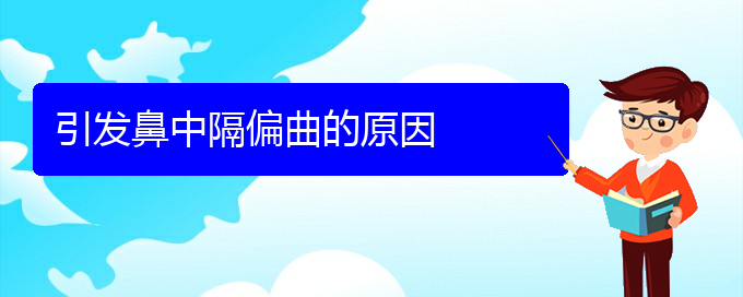 (貴陽(yáng)哪里有治鼻中隔偏曲)引發(fā)鼻中隔偏曲的原因(圖1)