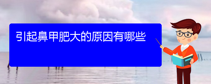 (貴陽鼻科醫(yī)院掛號(hào))引起鼻甲肥大的原因有哪些(圖1)