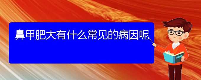 (貴陽專業(yè)治療鼻甲肥大的好醫(yī)院)鼻甲肥大有什么常見的病因呢(圖1)